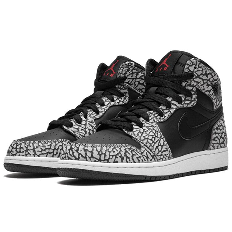 Jordan 1 Ретро Высокое Качество Черный Слон GS 838850-013