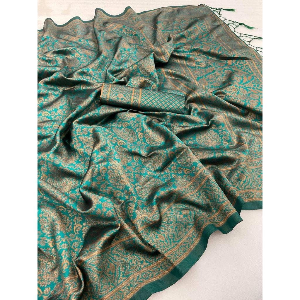 This Beautiful Saree Is Elegantly Decorated with Gorgeous Solid Jacquard Weave That Gives a Perfect Look To the Outfit.