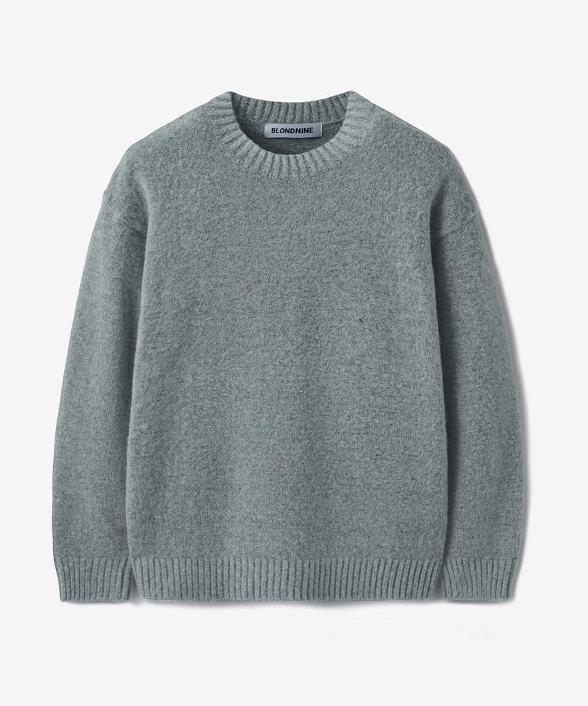 BLOND9 Soft Brushed Round Knit ( 6 Colors )