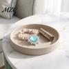 Handmade Accessory Materials 2Pcs Cat Eye Heart Faux Gems, Alloy Rhinestone Brooch Buttons, 23mm Jewelry Making Accessories Flatback Gemstone
