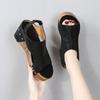 Hot-selling List Large Size Wedge Heel Women's Sandals New Fish Mouth Sandals Women