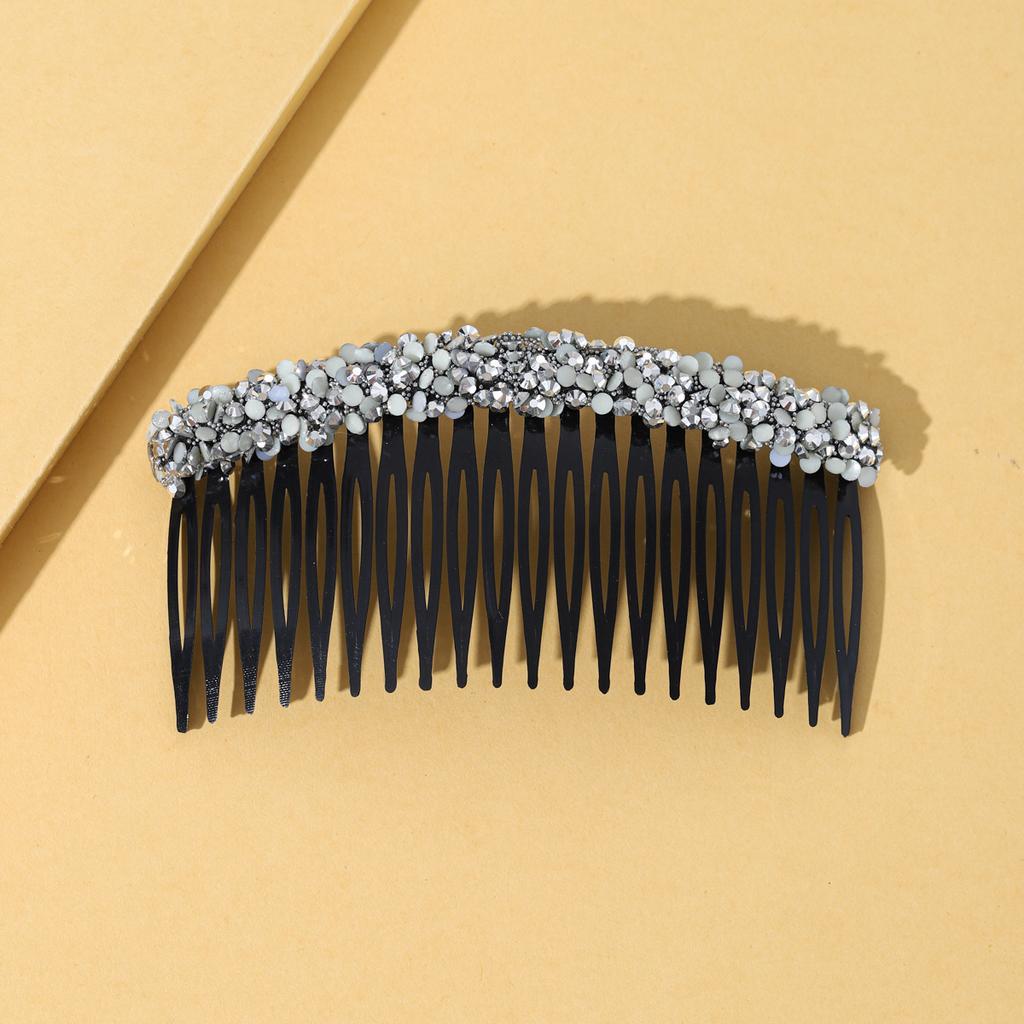 20 Teeth Full Rhinestone Broken Hairpin Hair Comb Hairpins Women Shiny Elegant Combs Hair Clips Fashion Hair Styling Accessories