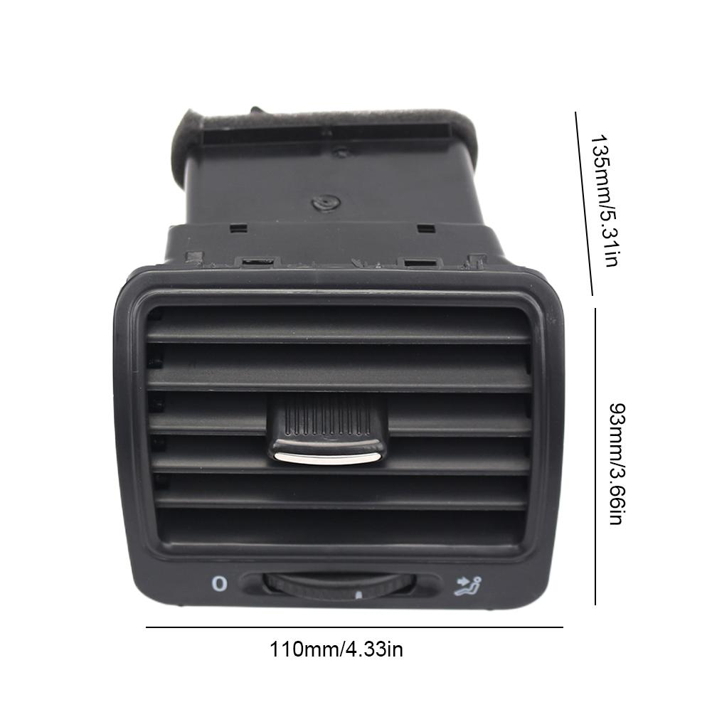 Воздухозаборник кондиционера 1K0819728 Выход воздуха для автомобиля Выход кондиционера для VW Jetta MK5 2006-2011 для VW GTI MK5 Rabbit 2006-2009