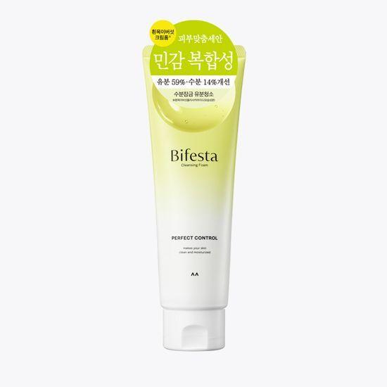 Bifesta Очищающая пенка Perfect Control 130г (Чувствительная комбинированная кожа)