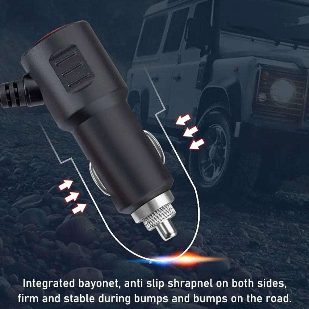12V/24V Car Cigarette Lighter Adapter 4-Socket 3.1A USB Charger +QC3.0+PD3.1A Port Car Cigarette Lighter Splitter