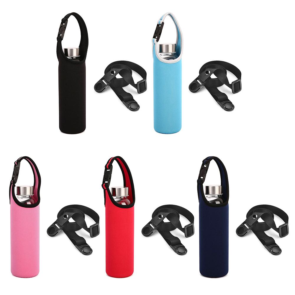 Bag With Adjustable Straps Water Bottle Case Water Bottle Cover Cup Sleeve Vacuum Cup Sleeve