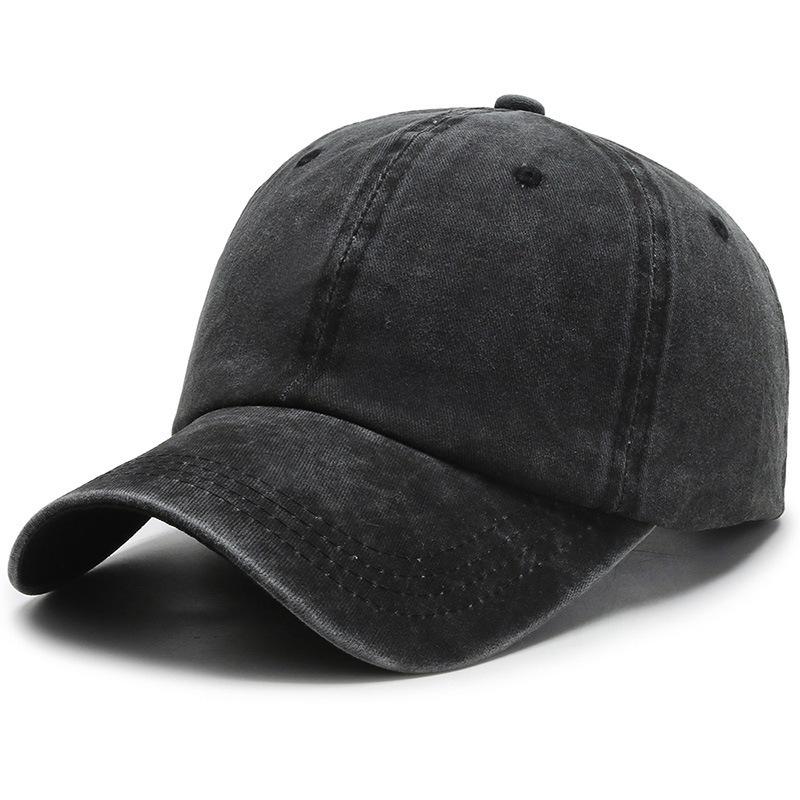 OEM Custom Logo Washed Soft Top Vintage Dad Hats Adjustable Plain Custom Baseball Cap for Men Women