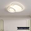 Pebble Hall Eye-Protecting Ceiling Light - Cream Style, Warm Lighting for Living Room