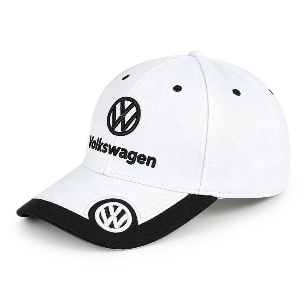 T27Valve Stems Caps Car Logo Adjustable Embroidery Baseball Cap Hat UV Protection For Volkswagen VW GTI Golf Polo Passat Tiguan RLi