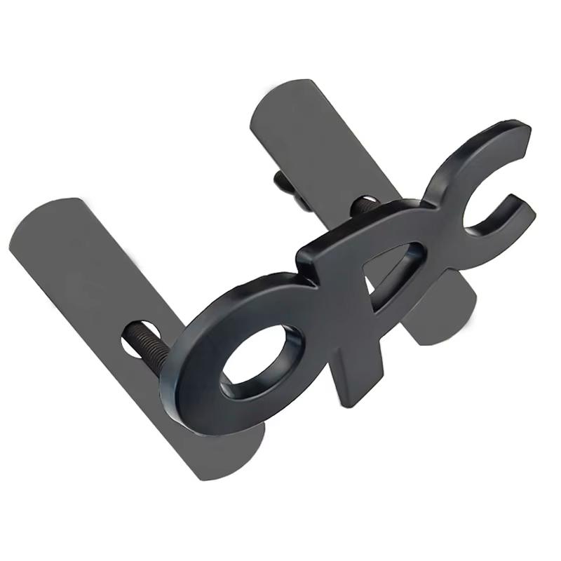BBFJ3 3D Metal OPC LINE Emblem Car Side Fender Tail Badge Front Grille Sticker For OPEL Zafira b Corsa d Insignia Mokka Regal Astra G