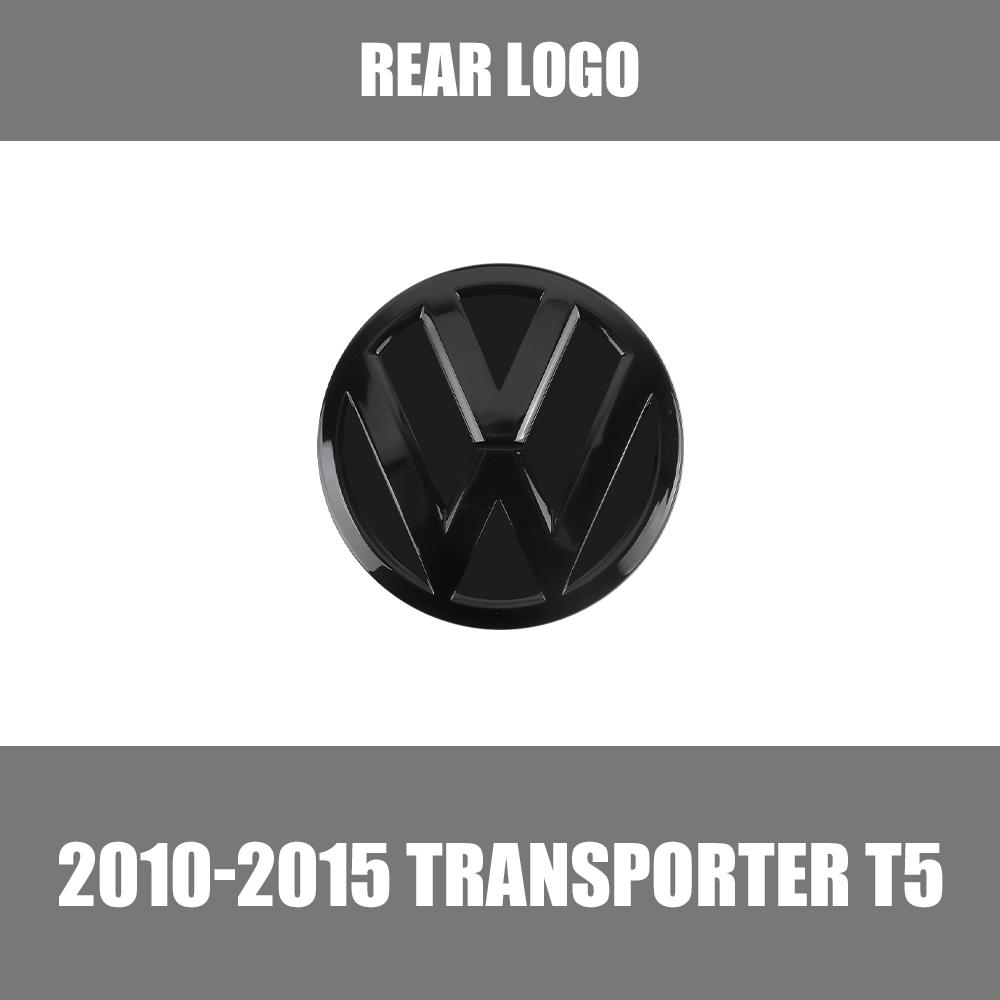 YNEPB1 1/2pcs Car Front Rear Trunk Logo Emblem Badge Sticker Decoration For Volkswagen VW Transporter T5 2010 2011 2012 2013 2015 2014