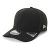 [New Era] Cap, Plain, Black, Black, SM, 970SS, BASIC BLK WHI, 25J