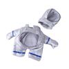 Siver Cat Clothes Astronaut Spacesuit Polyester Pet Transformation Outfit  Halloween