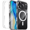 Protective Case for iPhone 17 Pro Max - BOOLING - Shockproof - Transparent - 2 Tempered Glasses