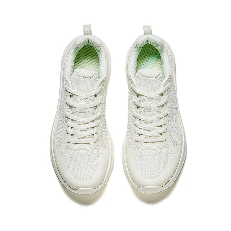 Anta 1.5 Comfortable Breathable Lightweight Low top Casual Running Shoes Women's White Green (Unisex) Running Shoes 922435518 1
