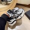 Spring 2025 New Dad Shoes Student Platform Height Increase Casual Korean Version Girls Running Sneakers Women