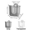 Punch-Free Suction Cup Tissue Box Transparent Face Towel Dispenser Wet Wipes Storage Box  Kitchen