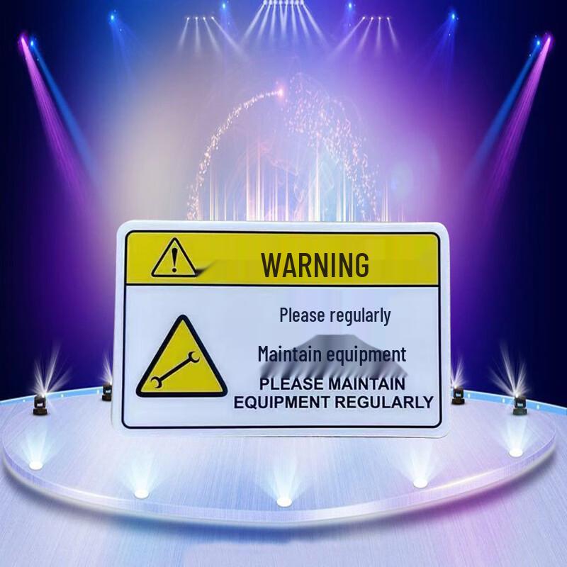 Machine Safety Warning Sign - Do Not Open Door