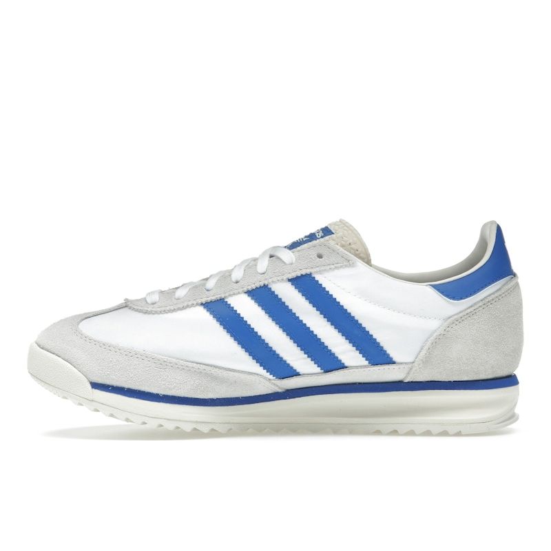 Adidas SL72 RS Меловой Белый Синий Унисекс Кроссовки Кремовый Облачно-Белый JH8644