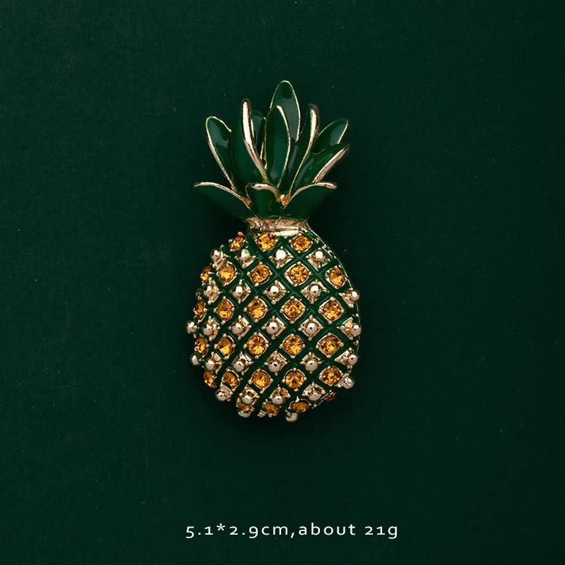 Милый модный значок-брошь на лацкан в виде животного и фрукта для рюкзака