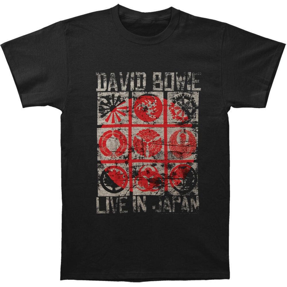 David Bowie Футболка унисекс для взрослых Live In Japan