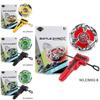Premium Z Brand Shattering Gyro X Series 6 Designs Bx Gyro Boxed Warfare Gyro With Launcher Handle Heavy-duty Build Z/bx03-b Boxed 164g