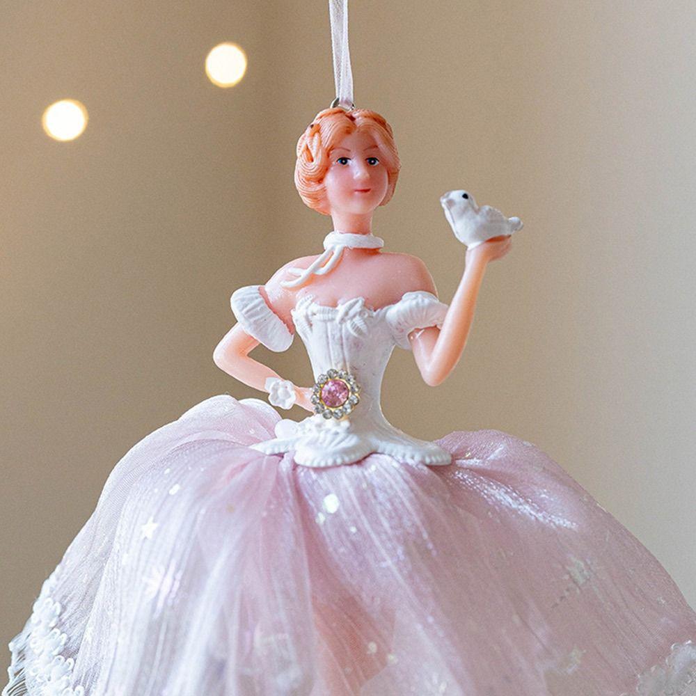 Плюшевые игрушки Балерина Подвесные украшения Украшение Новогодние елочные игрушки Праздничное украшение