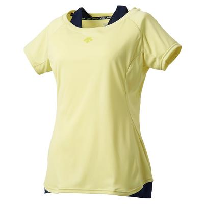 Спортивная футболка с коротким рукавом для тренировок Move Sports Descente MOTION FREE DMWLJA66 SGRN O