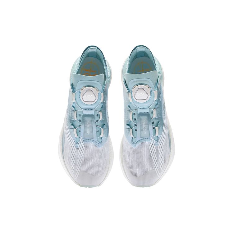 Кроссовки Li Ning Absolute Shadow Stable Shock Absorbing Anti-Slip Wear-Stick с низким верхом для бега Женские кроссовки Blue ARRS002-8