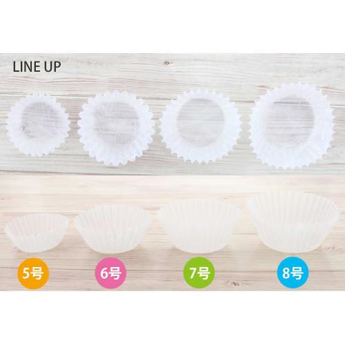 Daikoku Kogyo Чашки для гарнира и Балан Белый, Нет. 7 Глубокий рот, FM-кейс, Унрю, 7 Глубокий рот, 6400583, 500 штук