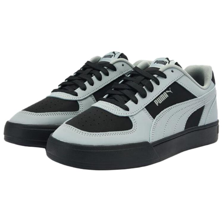 Puma Caven Comfortable Soft Breathable Low-Top Sneakers Unisex Sneakers Black Gray 406753-02