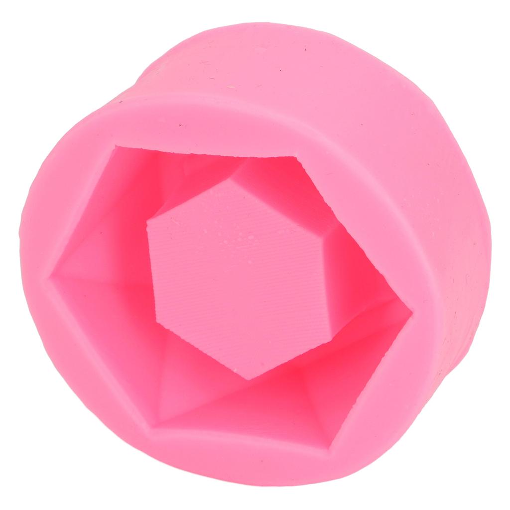 Силиконовая форма для цветочного горшка, шестигранная многоразовая форма для суккулентов, форма для ароматерапии шоколада и торта