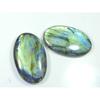 204 карата натуральный лабрадорит овальной формы минерал 2 шт кабошон драгоценный камень 16-48 мм SK-2972