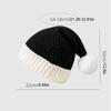 Warm Christmas Knitted Hat Thickened Santa Claus Cap Simple Christmas Beanie Hat  New Year