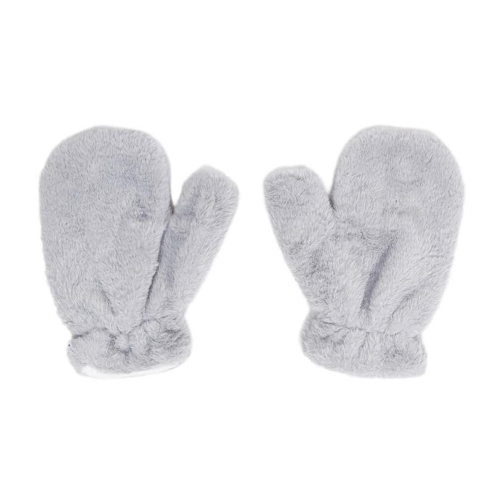 Зимние Утепленные Плюшевые Уличные Пушистые Перчатки Мягкие Перчатки с Полным Пальцем Женские Теплые Меховые Пушистые Варежки Защита от Холода Бархатная Подкладка Варежки