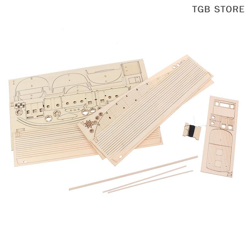 1Set 1:30 Wooden DIY Ship Assembly Model Sailboat Wooden Kit Puzzle Toys Gift