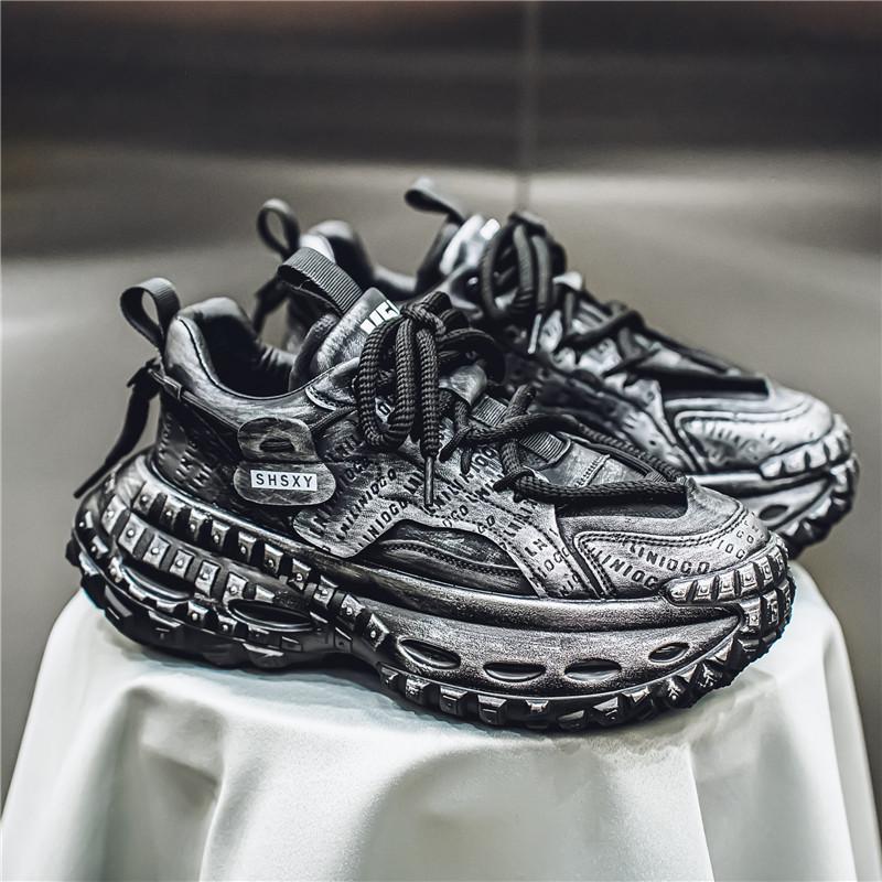 Shoes Men's Shoes Spring and Autumn New Sports Platform Dad Casual Shoes Casual Shoes