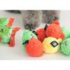 Bye Me Dog Bear Candy Ball Squeak Toy 3-piece Set 5.5 X 5.5 Cm, Red, Green, Yellow, 1 Set