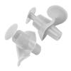 Silicone Waterproof DustProof Spiral Earplug for Children and Adults Swimming Accessory(Greyish
