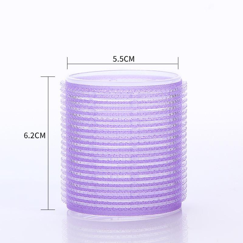 Self-Grip Hair Rollers Heatless Hair Curlers No Heat Hair Bang Volume Self-adhesive Hook & Loop DIY Styling Tool