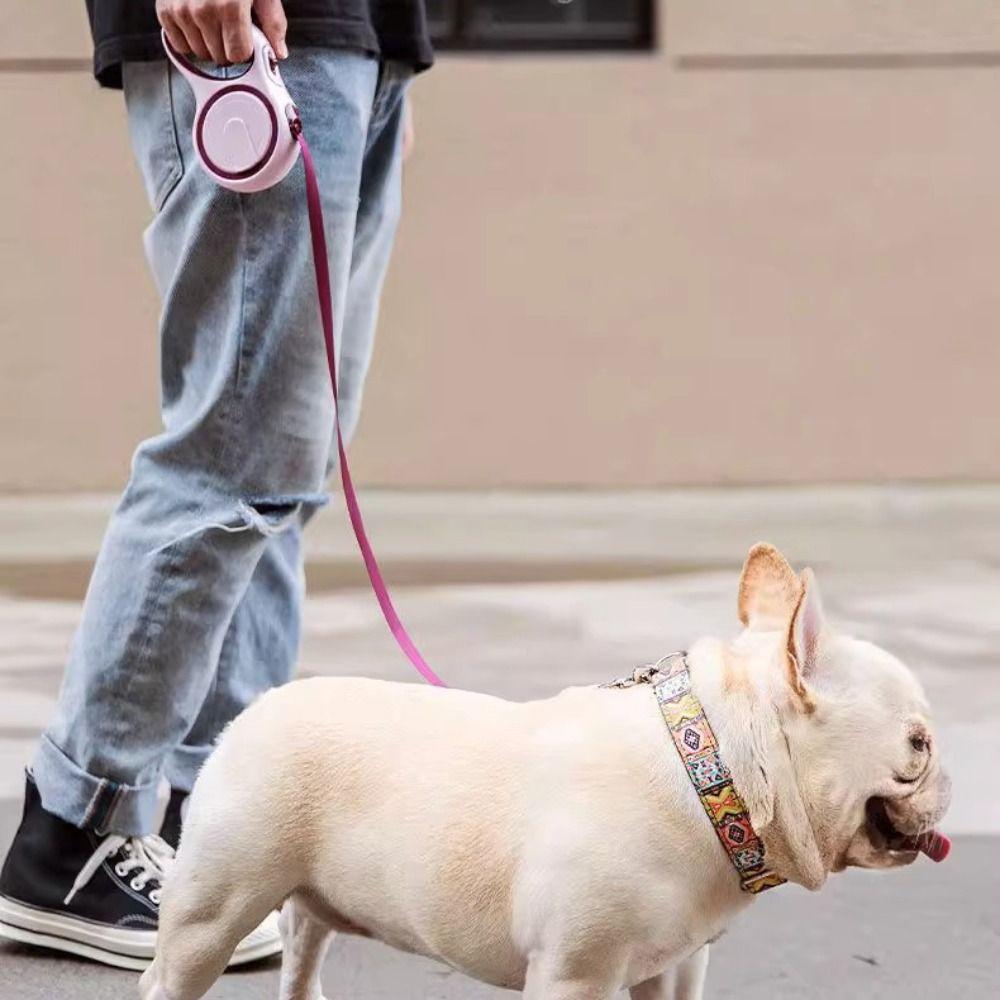 Wear-resistant Retractable Dog Leash Adjustable Automatic Dog Leash Pet Dog Leash Training