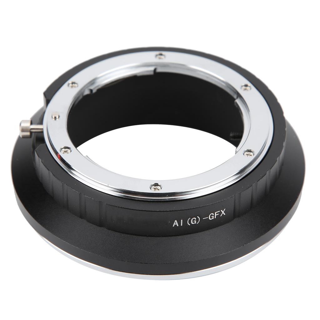 NEWYI AI(G)‑GFX Lens Adapter Converter Ring for Nikon AI Lens To for Fujifilm GFX Camera