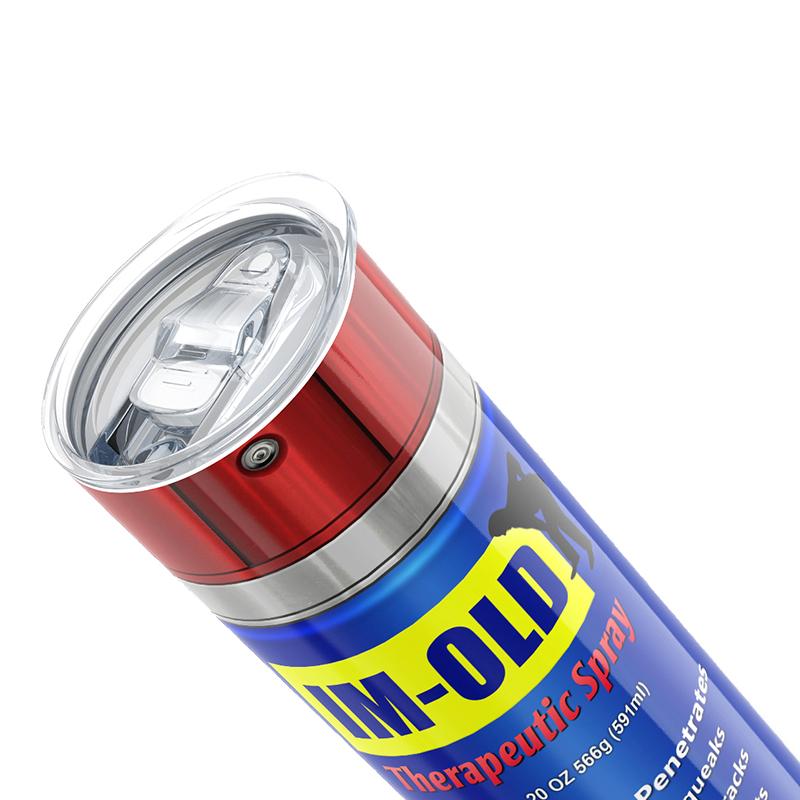 Термос-чашка с грязным узором, 20 унций, изолированный стакан из нержавеющей стали с крышкой, фильтр для масла двигателя, термос-чашка, винтажная бутылка для воды