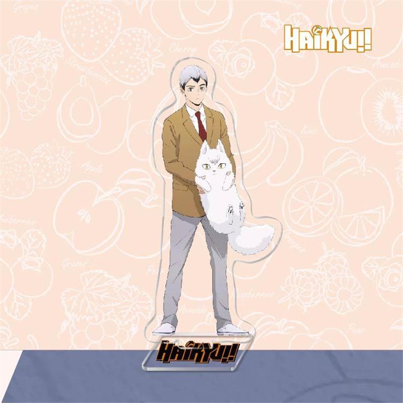 Мультфильм аниме Haikyuu косплей стенд модель пластина Хината Сёё Кагеяма Тобио Кенма Кодзуме акриловые фигурки Стенди Декор стола