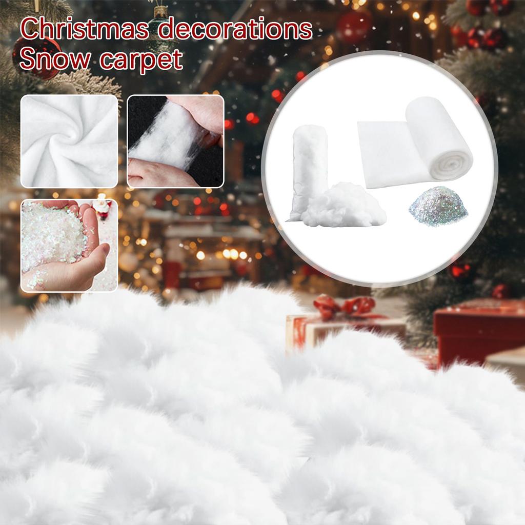 Snow Carpet Artificial Snow For Christmas Tree Decorations