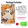 Halloween Ghost Pearl Painting Set 5D DIY Pearl Art Home Bedroom Wall Decor Handmade Craft Gift For Festival Holiday Party Supplies