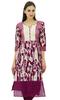 Ladies Straight Purple Kurta Designer Kurti Indian Dress Ethnic Ladies Custom