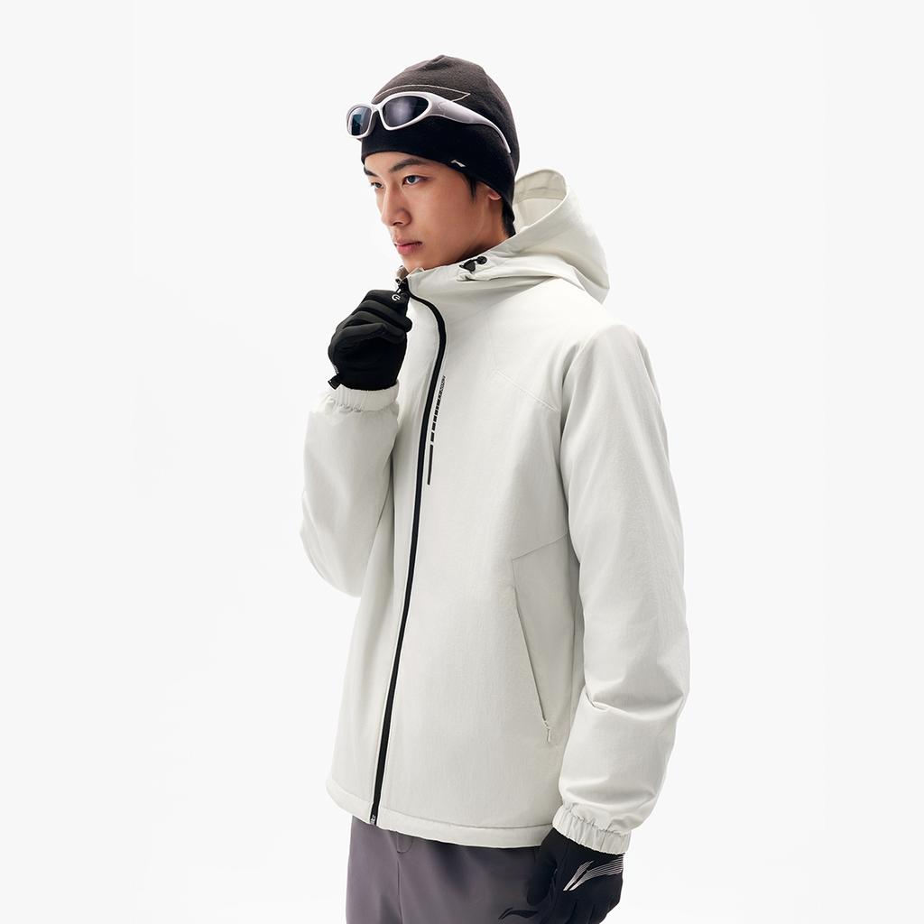 Li-Ning Fitness Series Urban Cycling Commuting Casual Sports Training Windproof Water-Repellent Hooded Windbreaker Men Outerwear AFDVE83-1