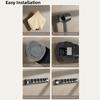 Suction Cup Bathroom Storage Hook Waterproof Detachable Door Back Clothes Hook Moisture-proof Heavy Duty Towels Robe Hook