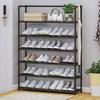Shoe Rack Large Capacity Simple Multi-Layer Armrest Shoe Rack Simple Dust-Proof Shoe Rack Storage Rack Dormitory Shoe